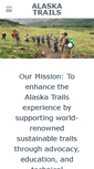 Mobile Screenshot of alaska-trails.org